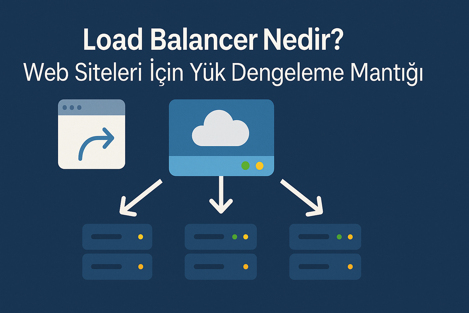 Load Balancer Nedir? Web Siteleri İçin Yük Dengeleme Mantığı